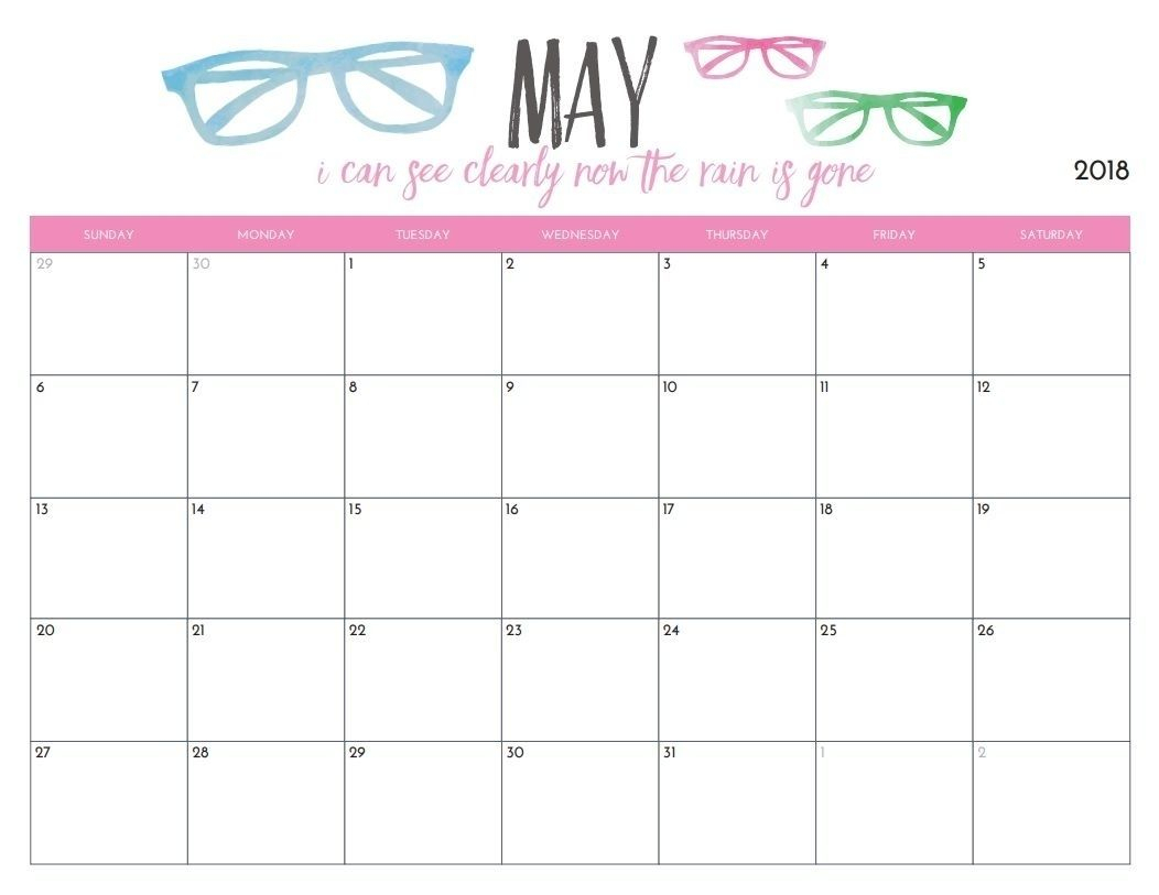 Free Printable 4X6 Monthly Calendar | Calendar Printables