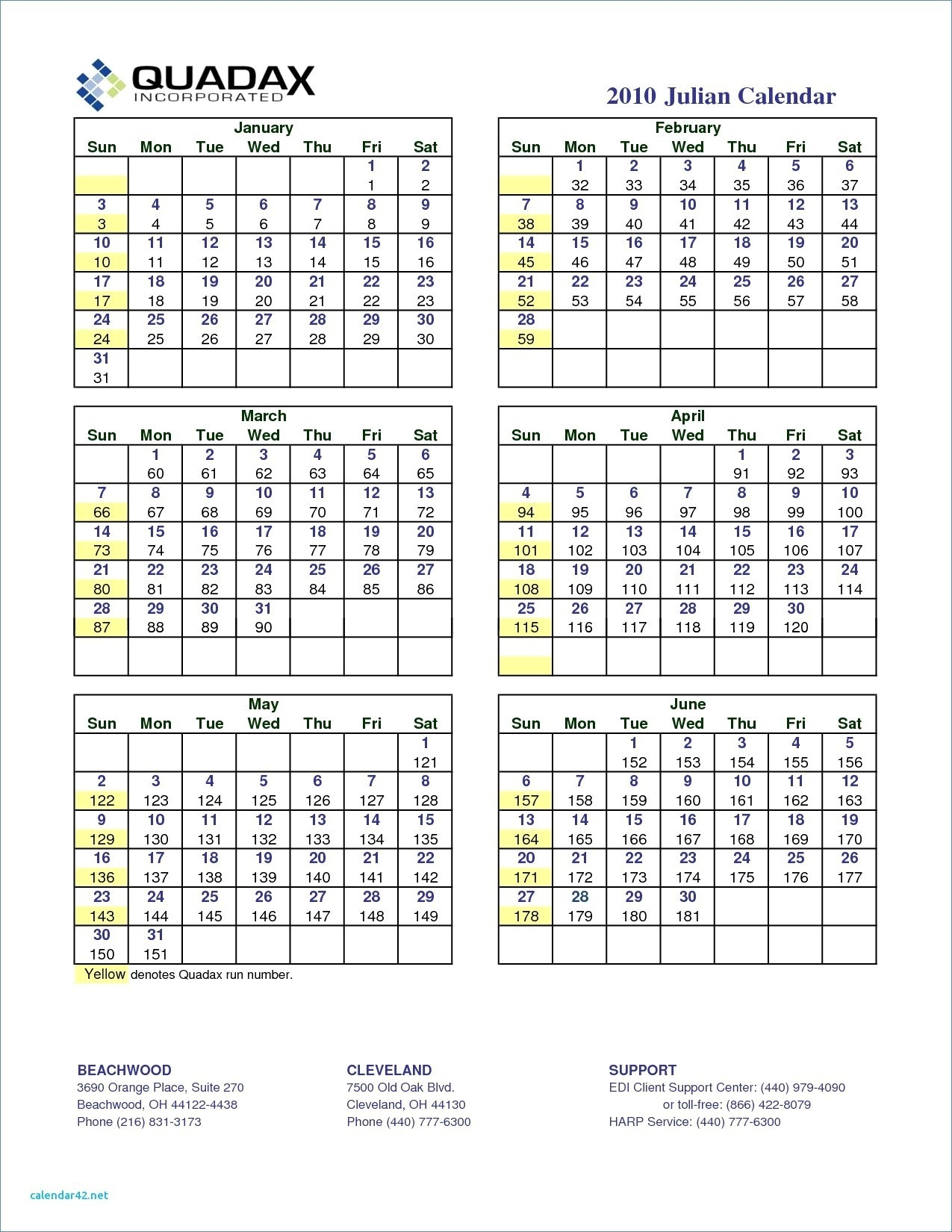 Julian Calendar Quadax 2020 | Calendar For Planning