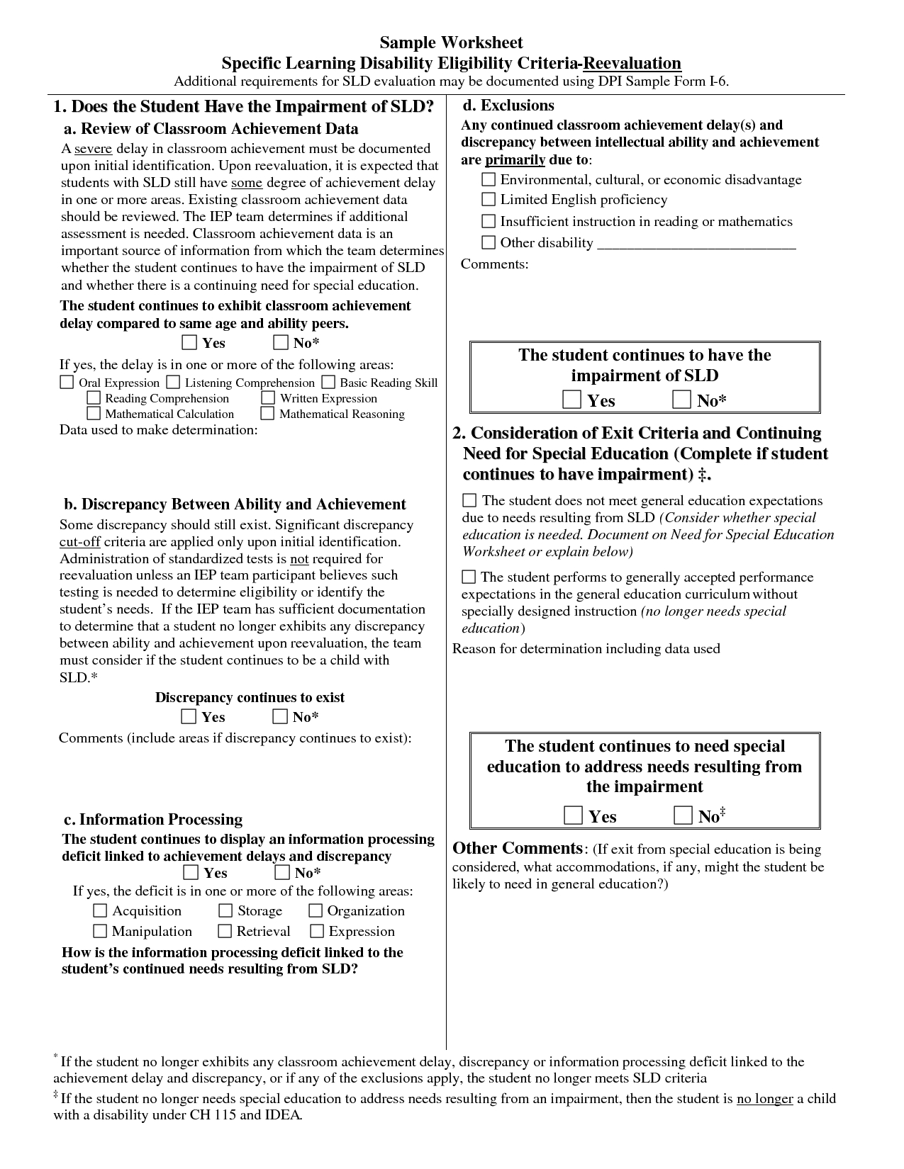 Mcgeer Criteria Worksheet | Printable Worksheets And