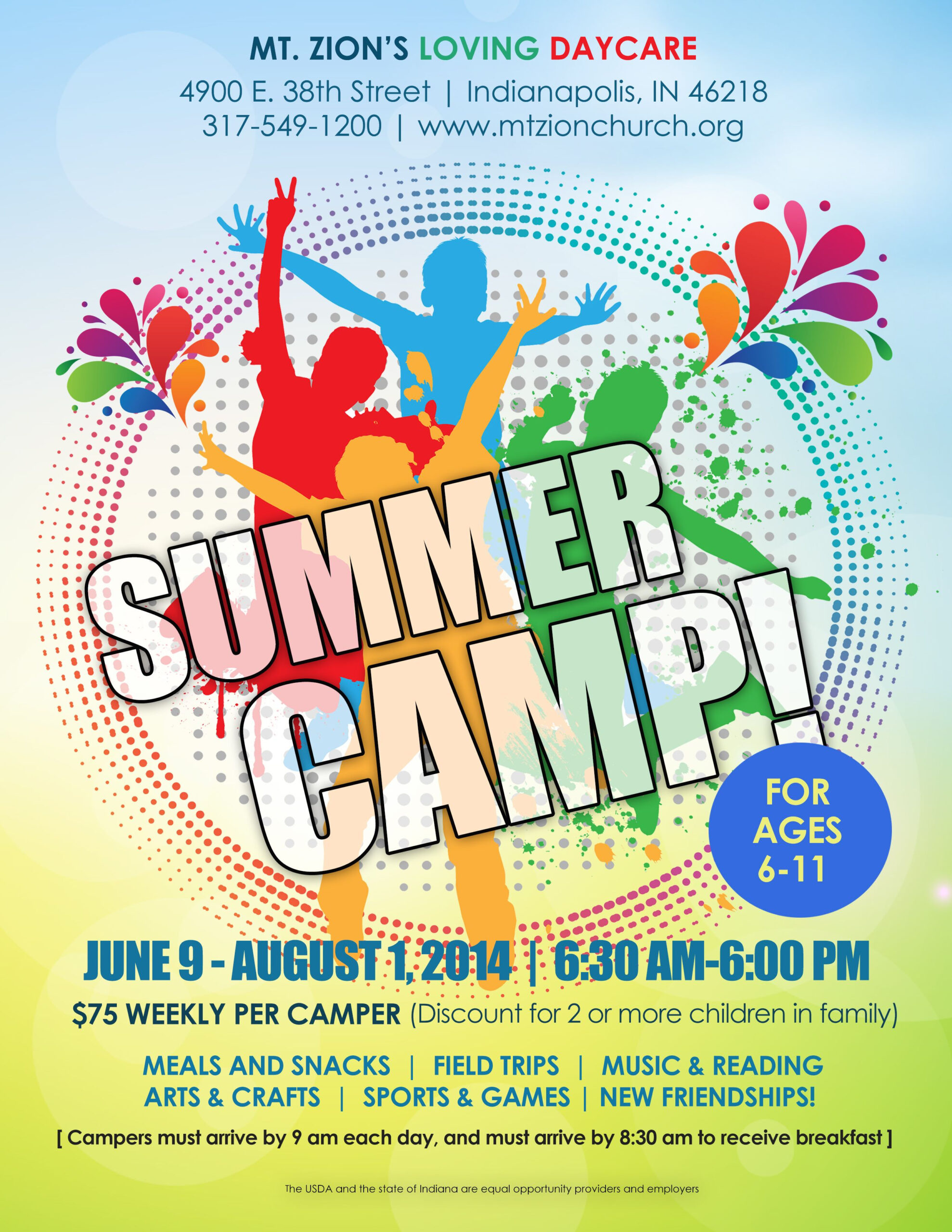 Summer Camp Flyer Template