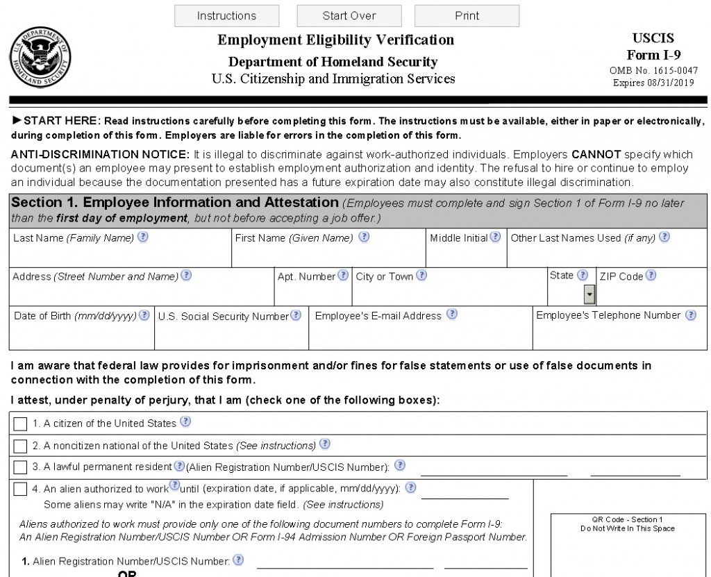 New I-9 Form | Connecticut&#039;S Lawyers For Employers