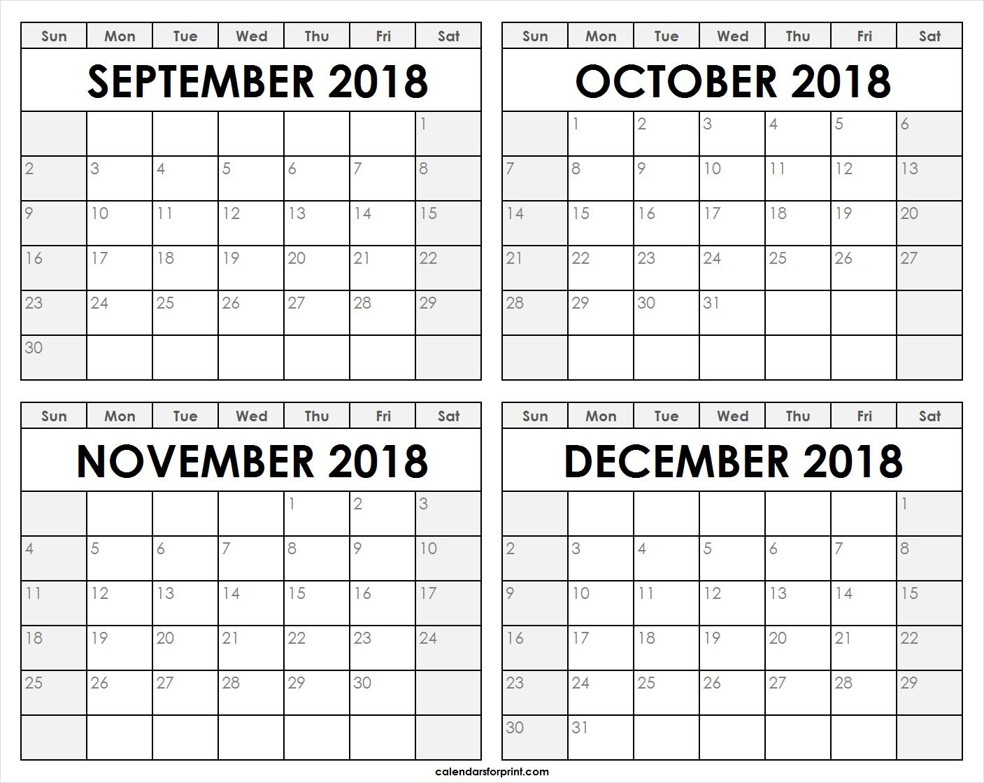 Three Months At Glance Calendar Printable | Example Calendar Printable