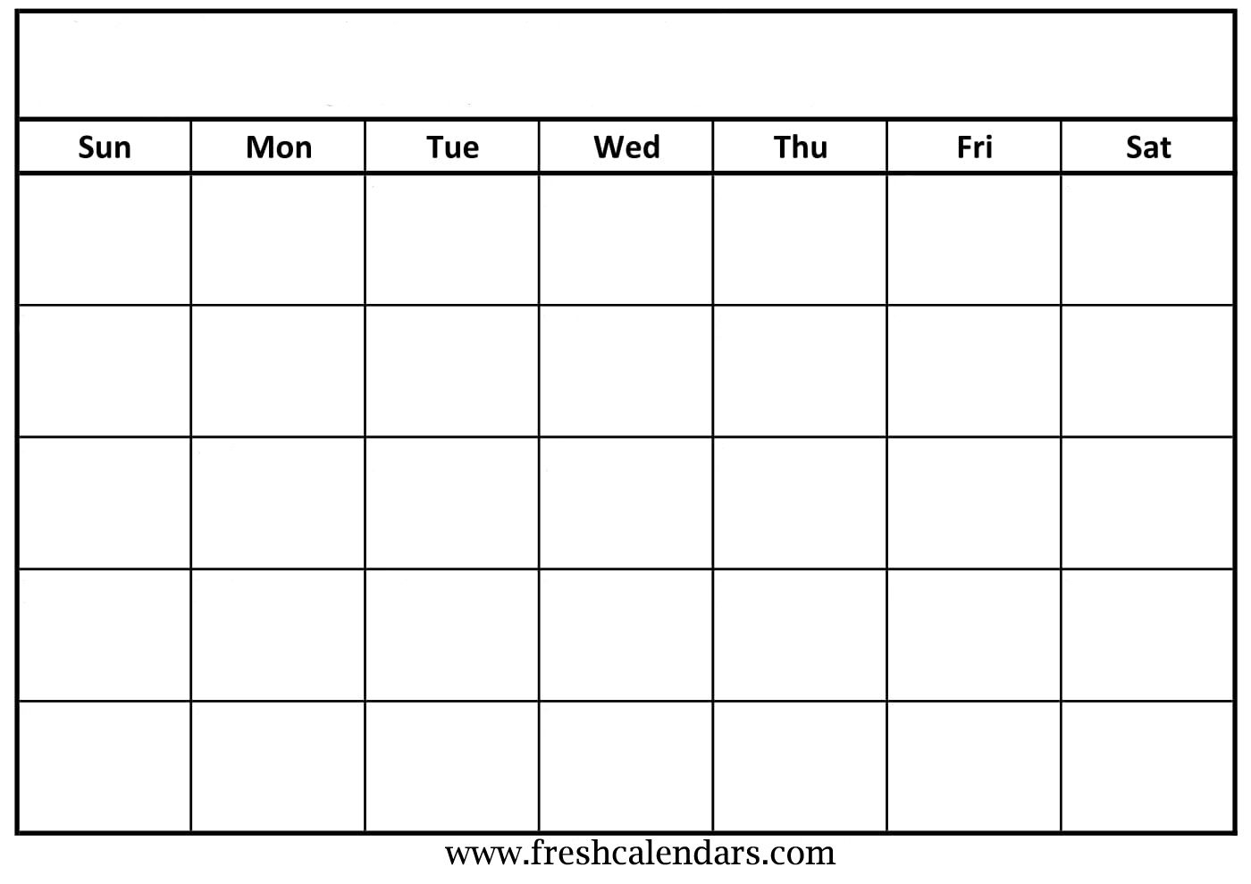 Blank Calendar Grid Printable Example Calendar Printable Blank Calendar Grid Printable Example 