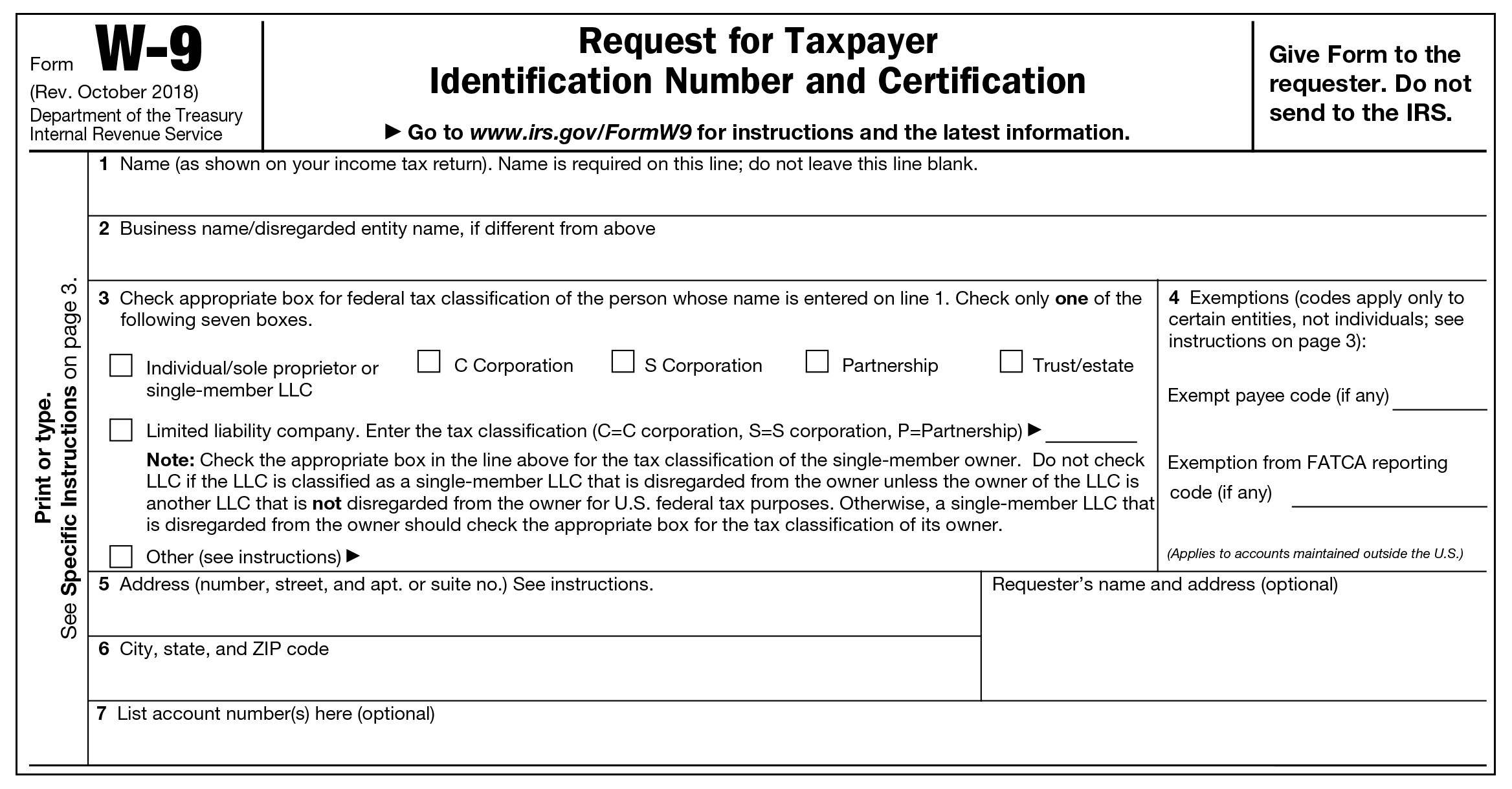 Save Yourself A Headache: How To Correctly Complete A W-9