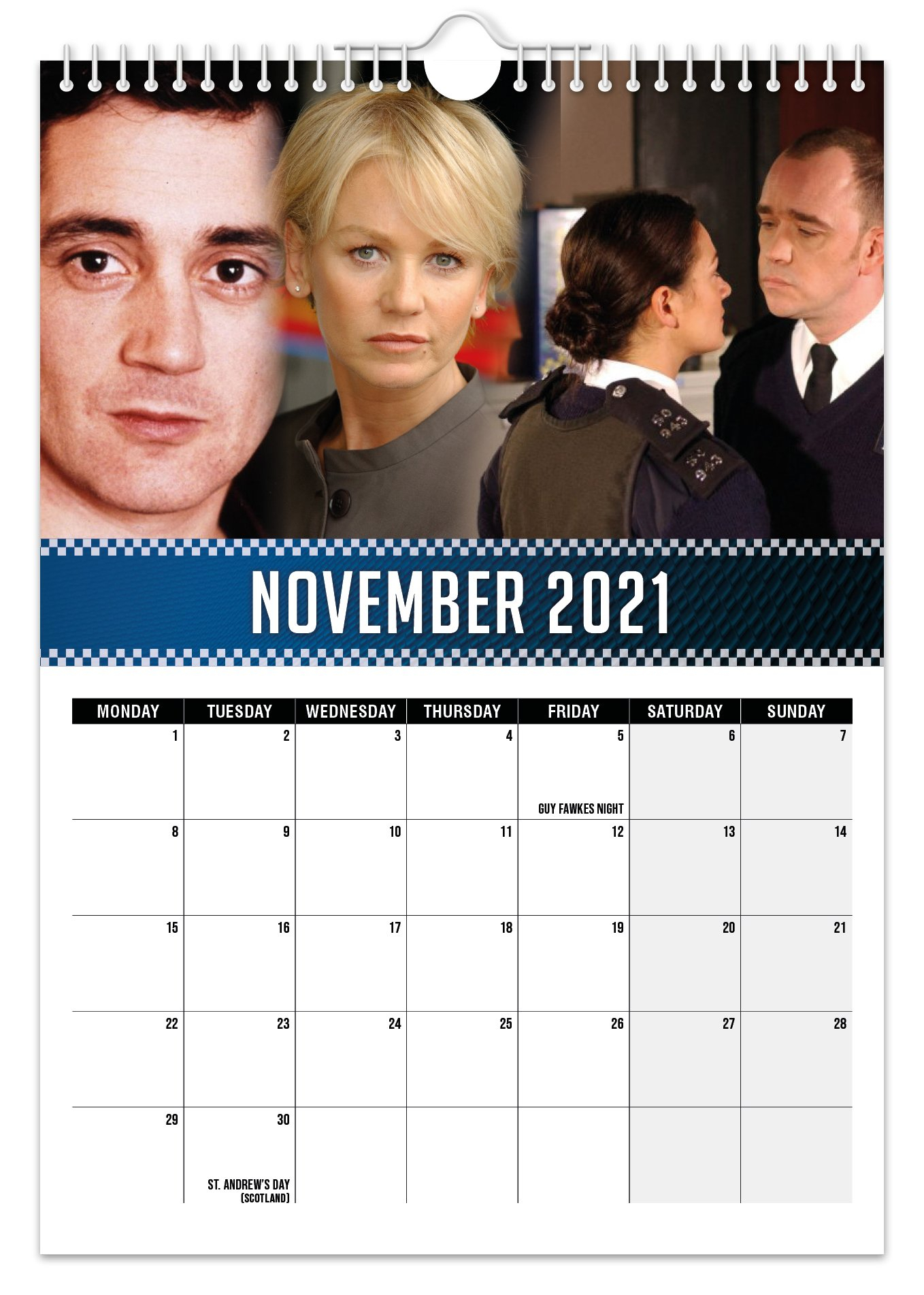 November Bill 2021 Calendar