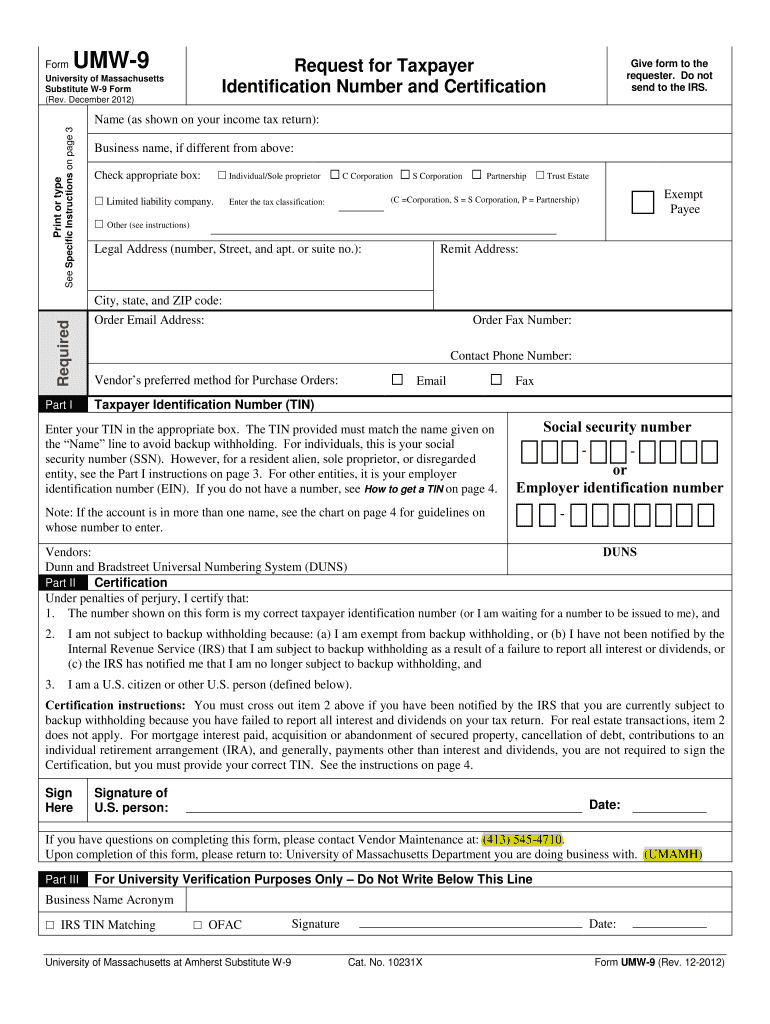 W9 2019 - Fill Out And Sign Printable Pdf Template | Signnow