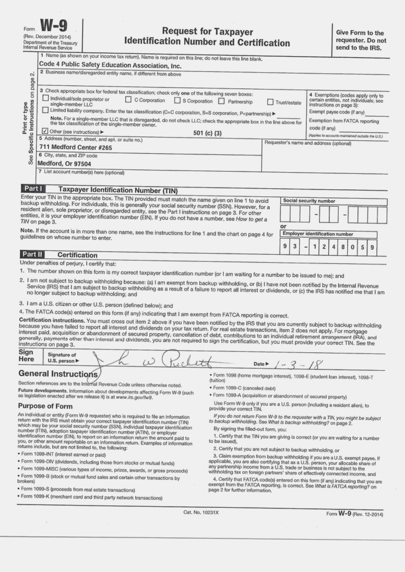 W9 Form Printable, Fillable, Blank 2019 &amp; 2020