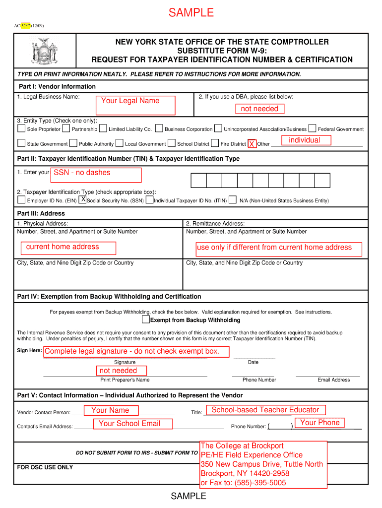 When We Re Supposed To Fill Sit W9 Formed - Fill Out And Sign Printable Pdf  Template | Signnow