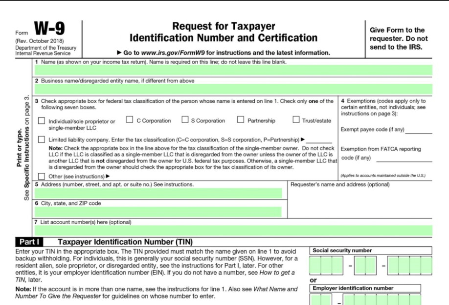 W 9 Form 2020 Printable Pdf Example Calendar Printable Vrogue 9306