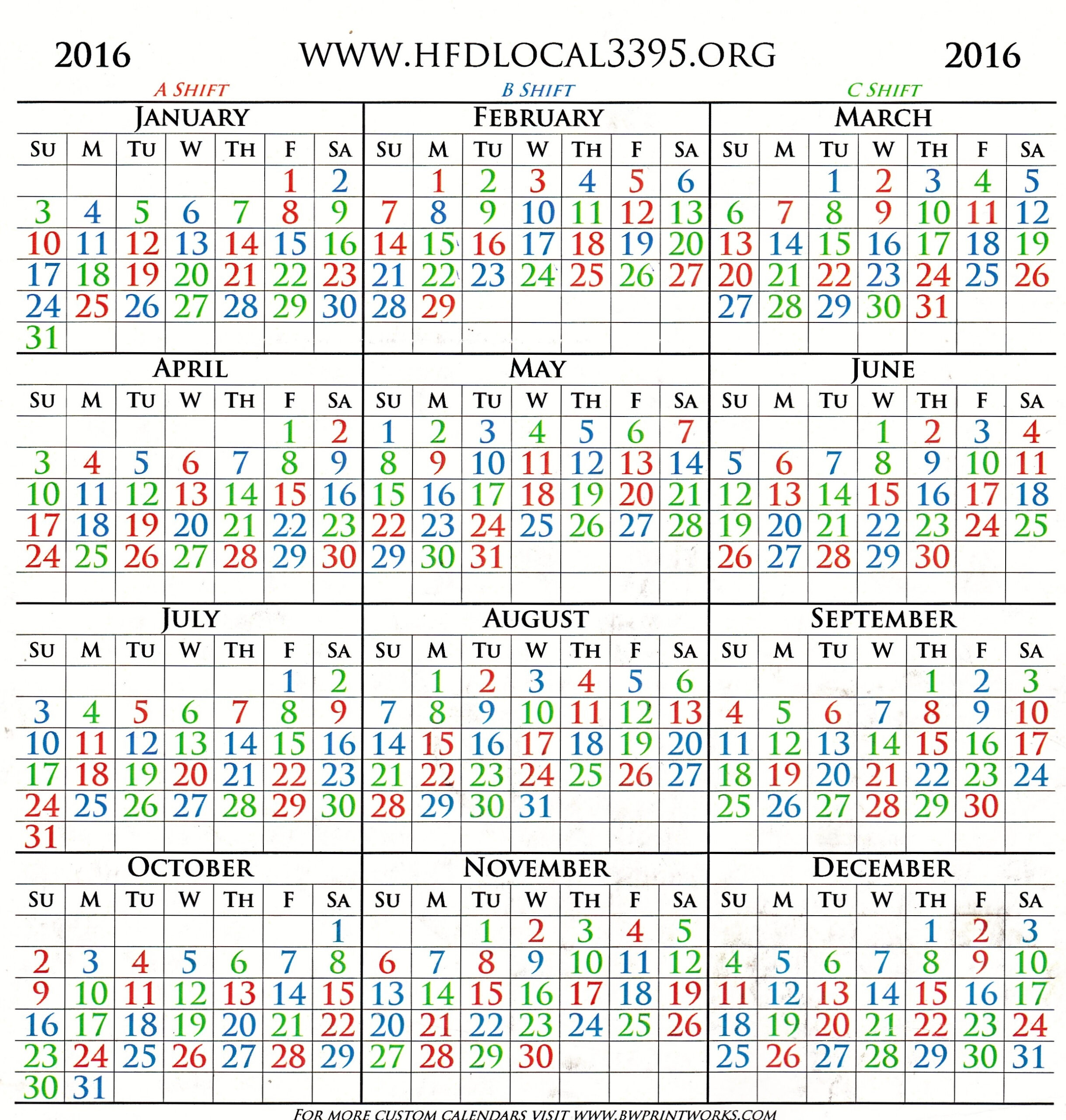 2021 Shift Schedule | Calendar Printables Free Blank