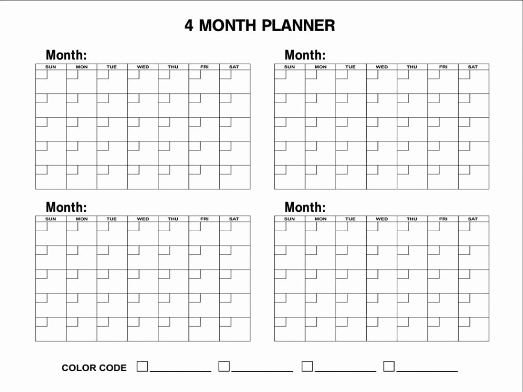 3 Month Blank Printable | Calendar Template Printable