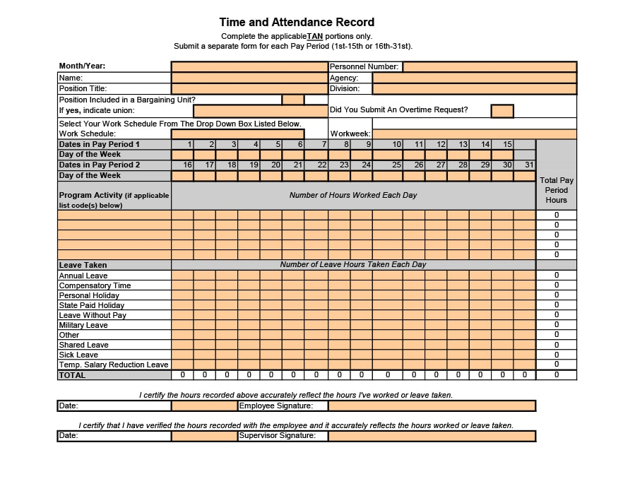 40+ Free Attendance Tracker Templates [Employee, Student