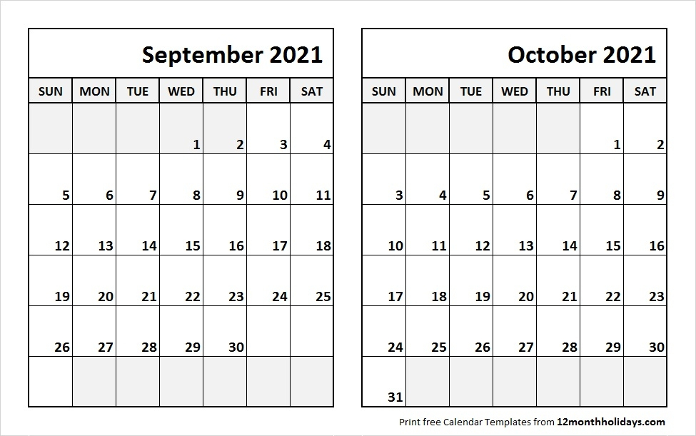 August September October 2021 Calendar | Calvert Giving