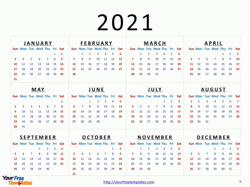 2021 Calendar 6 Months Printable | Example Calendar Printable