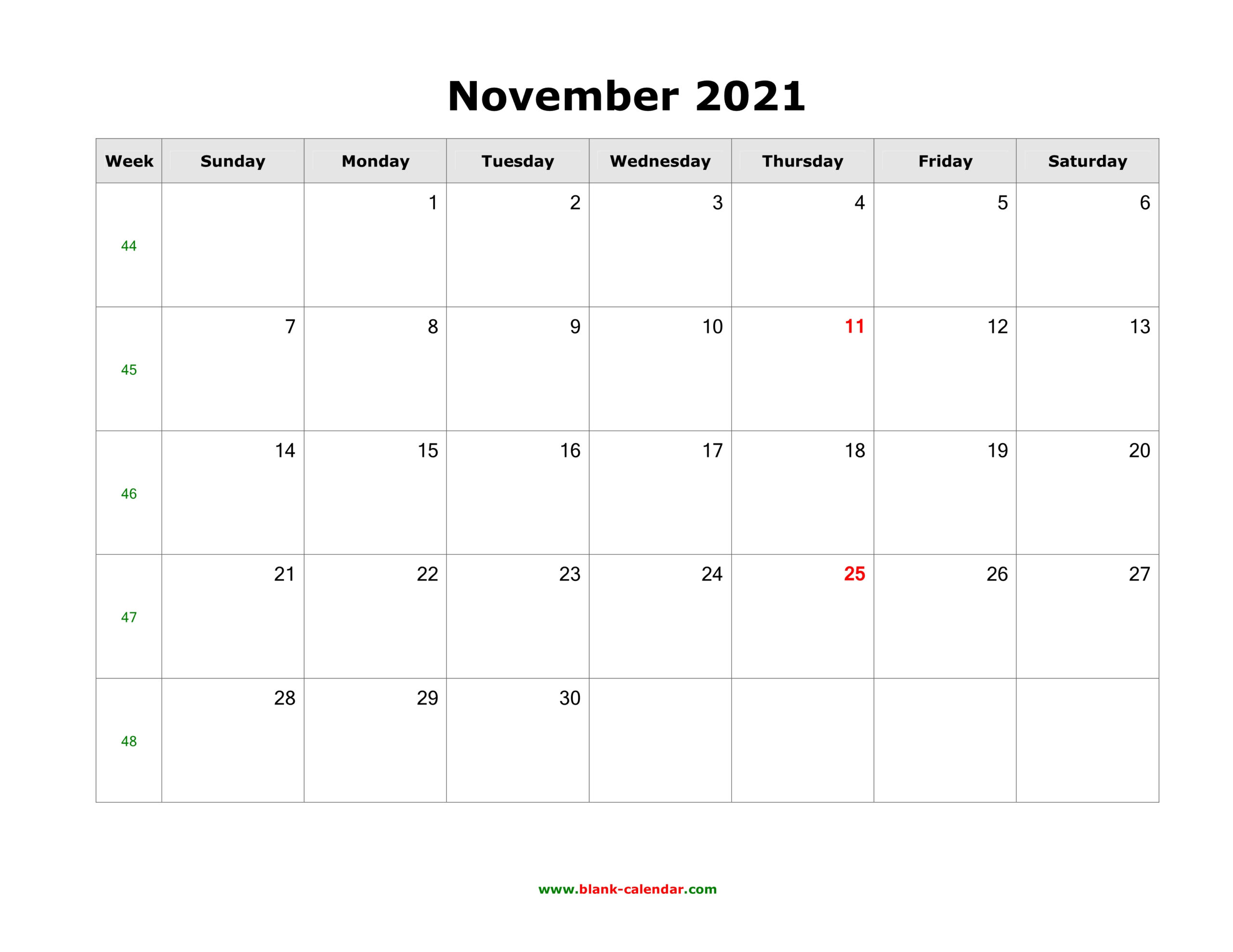 Free Printable Nov 2021 Calendar Pdf Example Calendar Printable