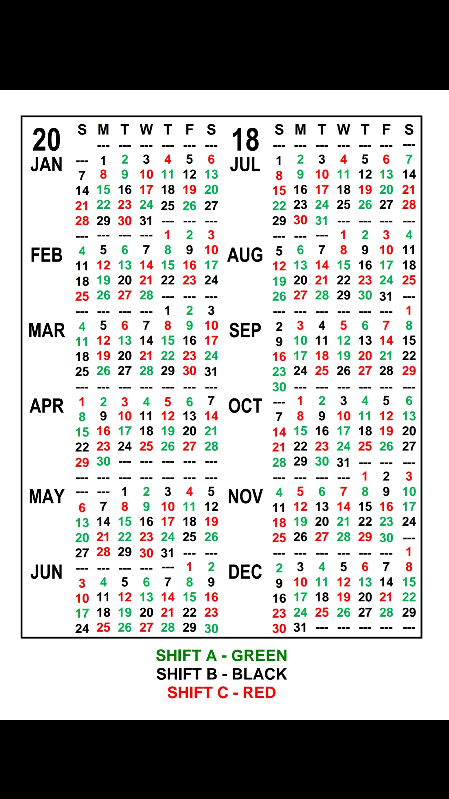 2021 Fire Calander Shifts | Example Calendar Printable