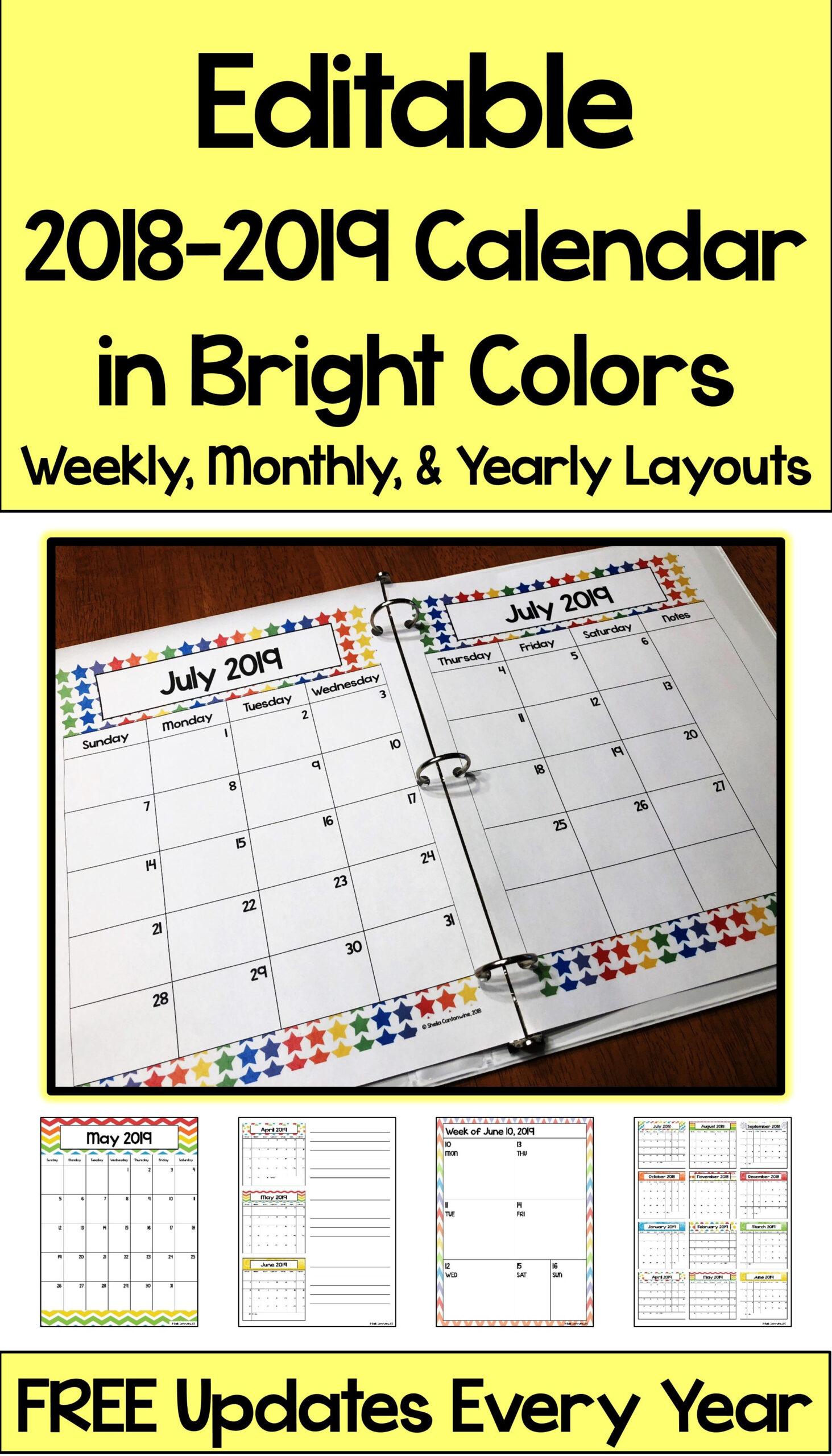 Free Editable 2021 Calendars | Calendar Printables Free Blank