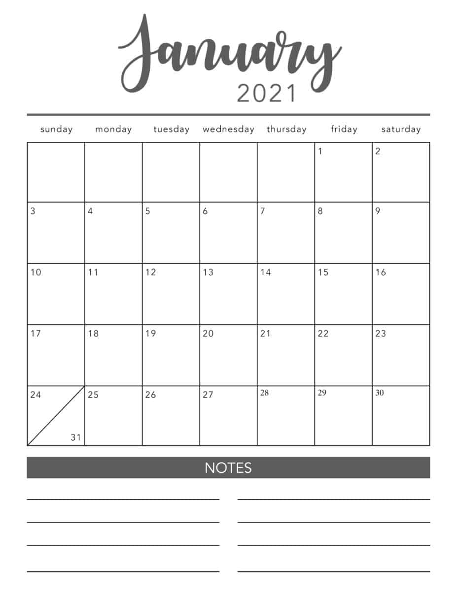 Free Printable 2021 Monthly Calendar With Holidays Imom | 2021 Printable Calendars