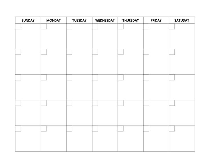 full page free printable blank calendars example calendar printable