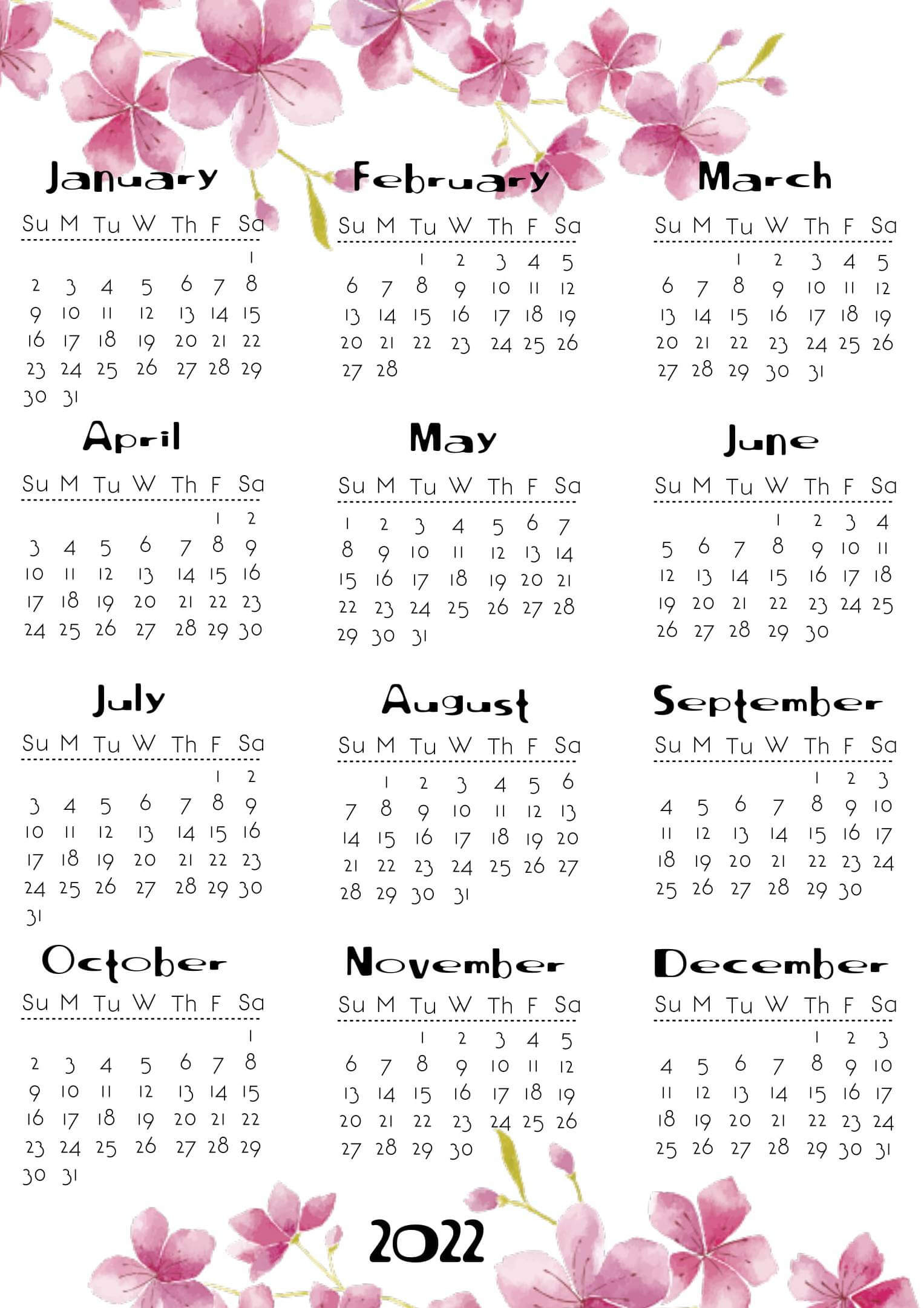 2021 Calendar Template | Example Calendar Printable