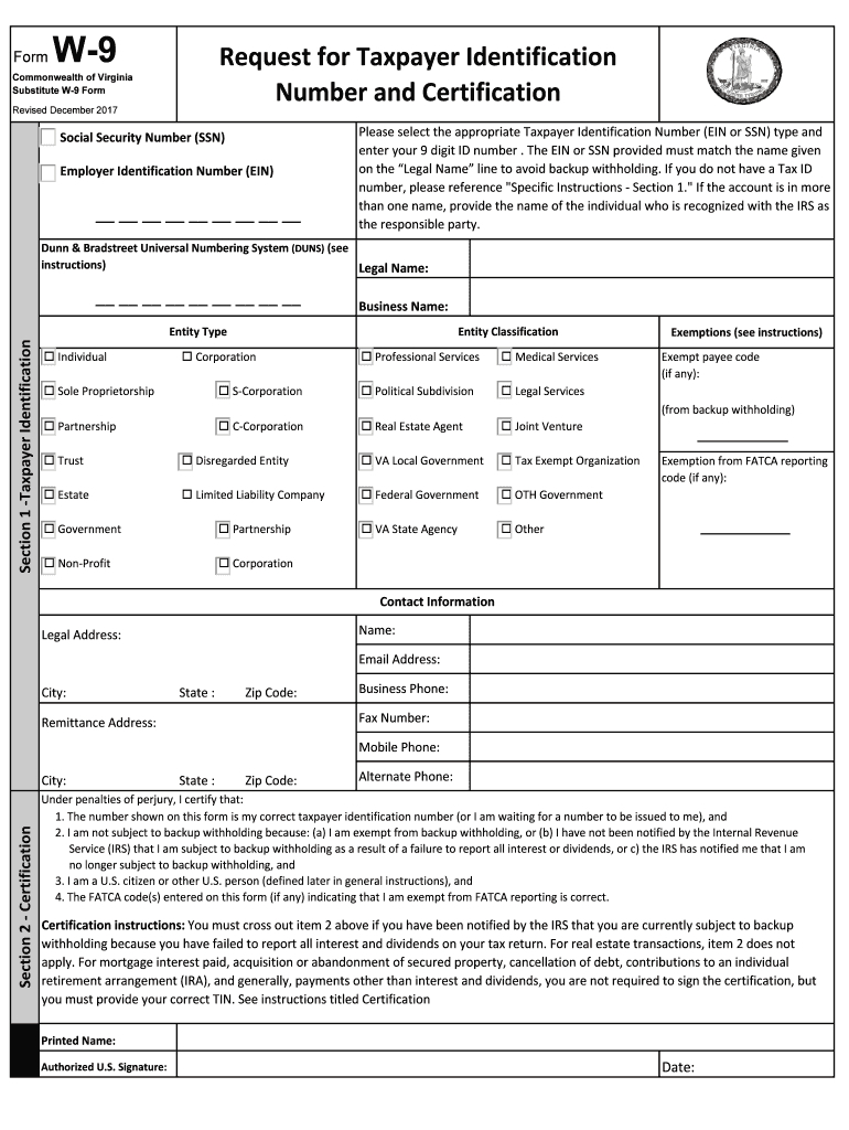 Get W-9 Form 2020 | Calendar Printables Free Blank