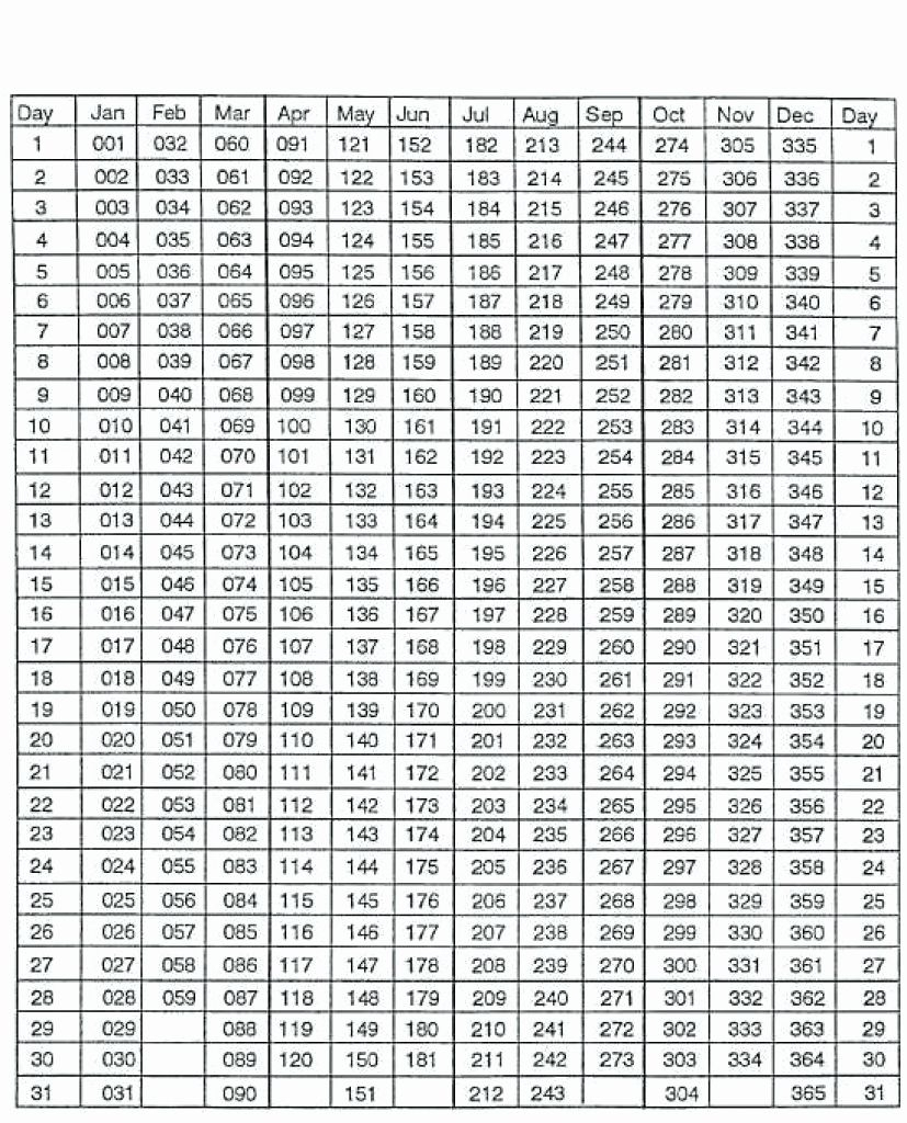 Julian Calendar Leap Year Example Calendar Printable