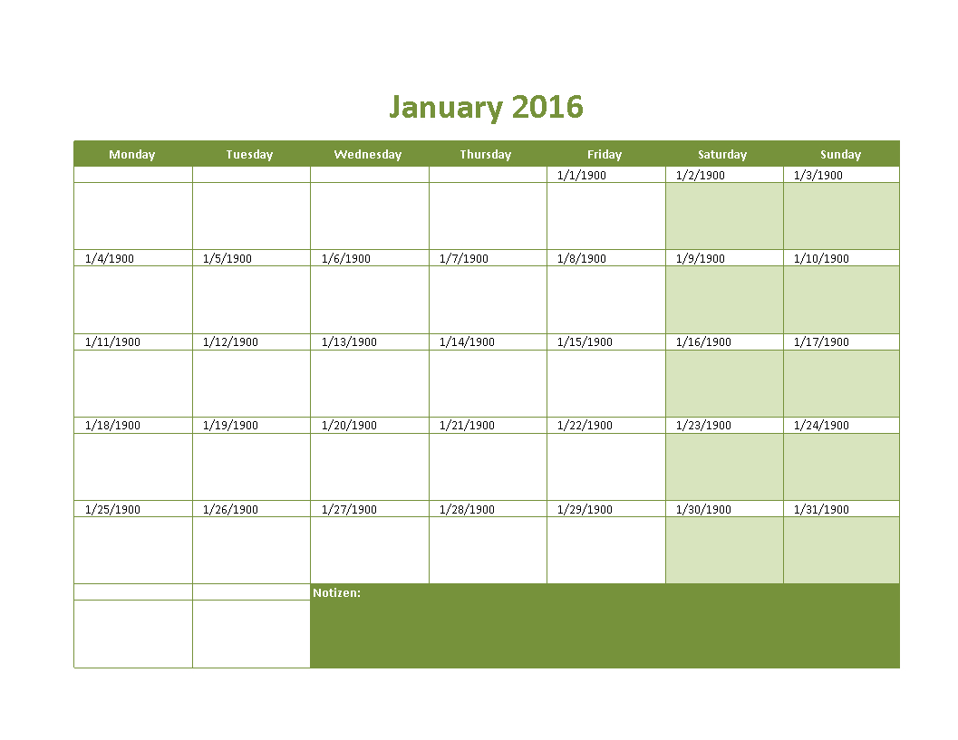 Monthly Calendar Schedule Excel - How To Create A Monthly