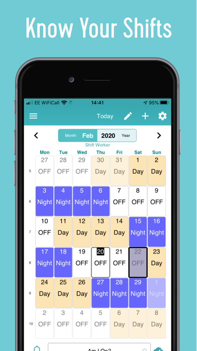 My Shift Planner - Calendar For Pc - Download Free