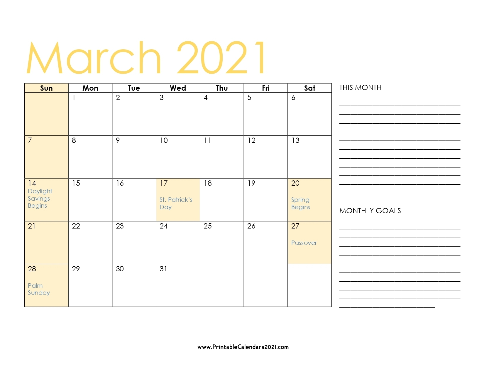 National Food Days Calendar 2021 | Example Calendar Printable