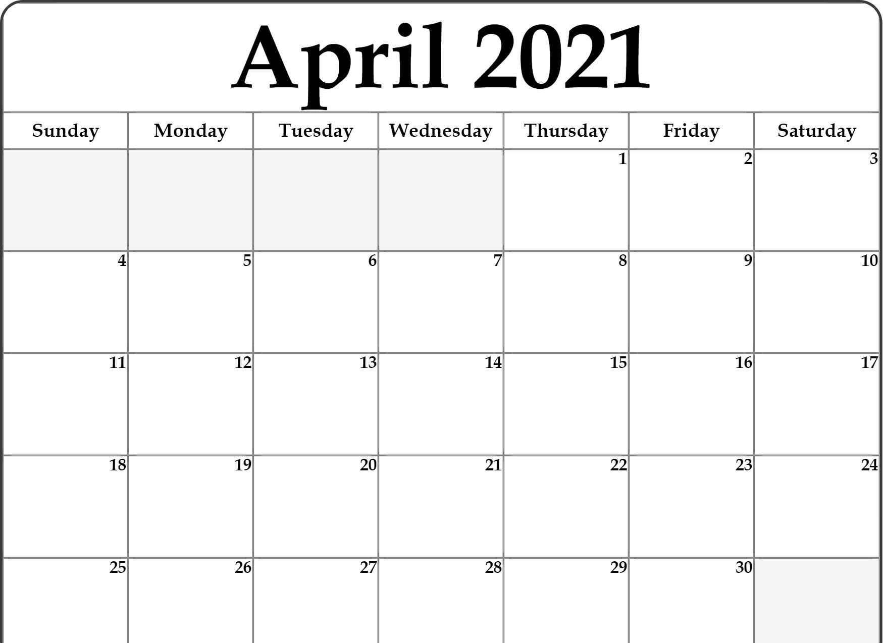 Print Free 2021 Calendar Without Downloading | Calendar