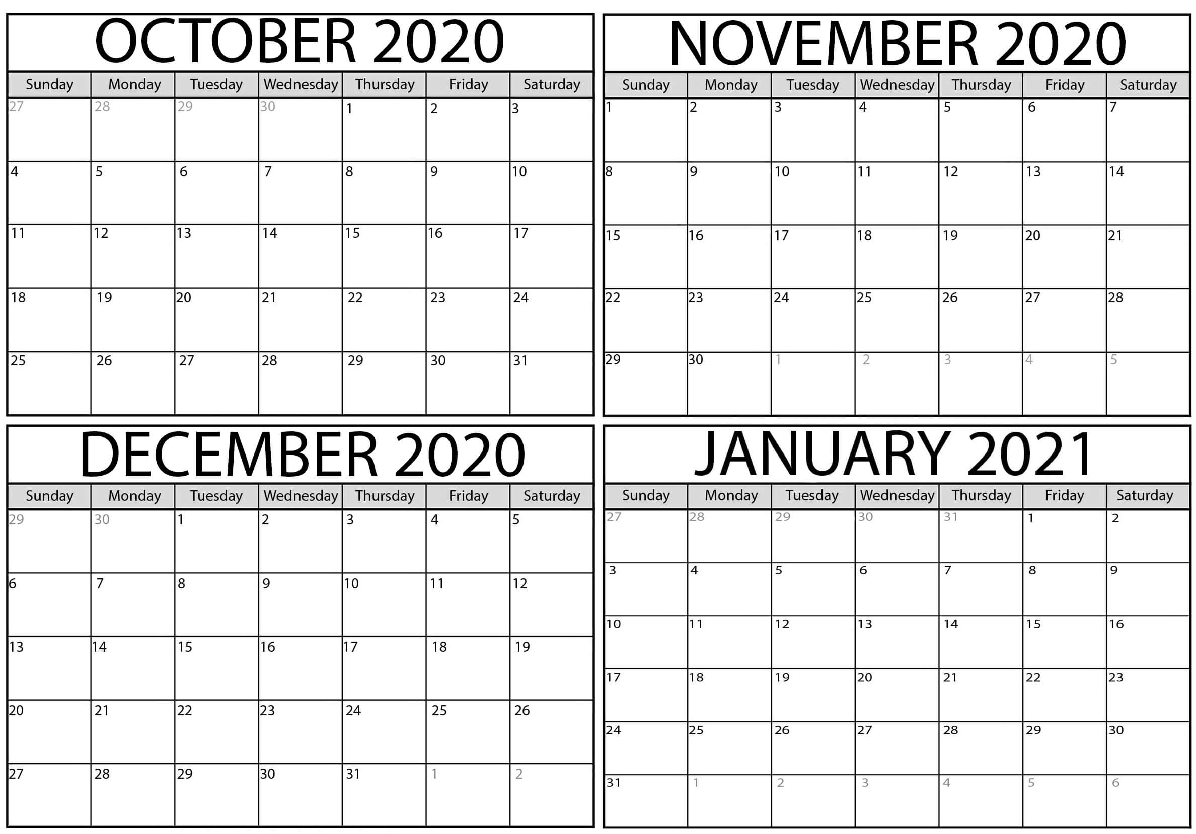 Printable October 2021 Map | Free Printable Calendar